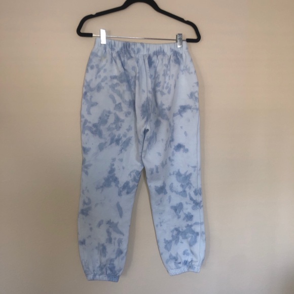 Blue Tie dye jogger sweatpants - Picture 4 of 7